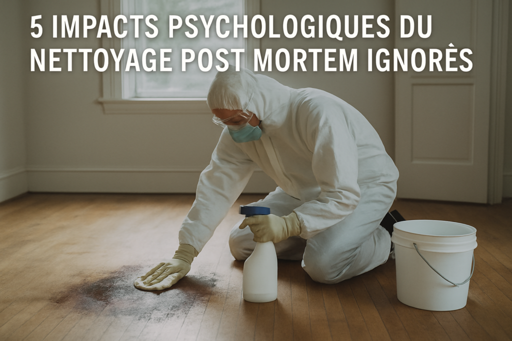 5 Impacts Psychologiques du Nettoyage Post Mortem Ignorés